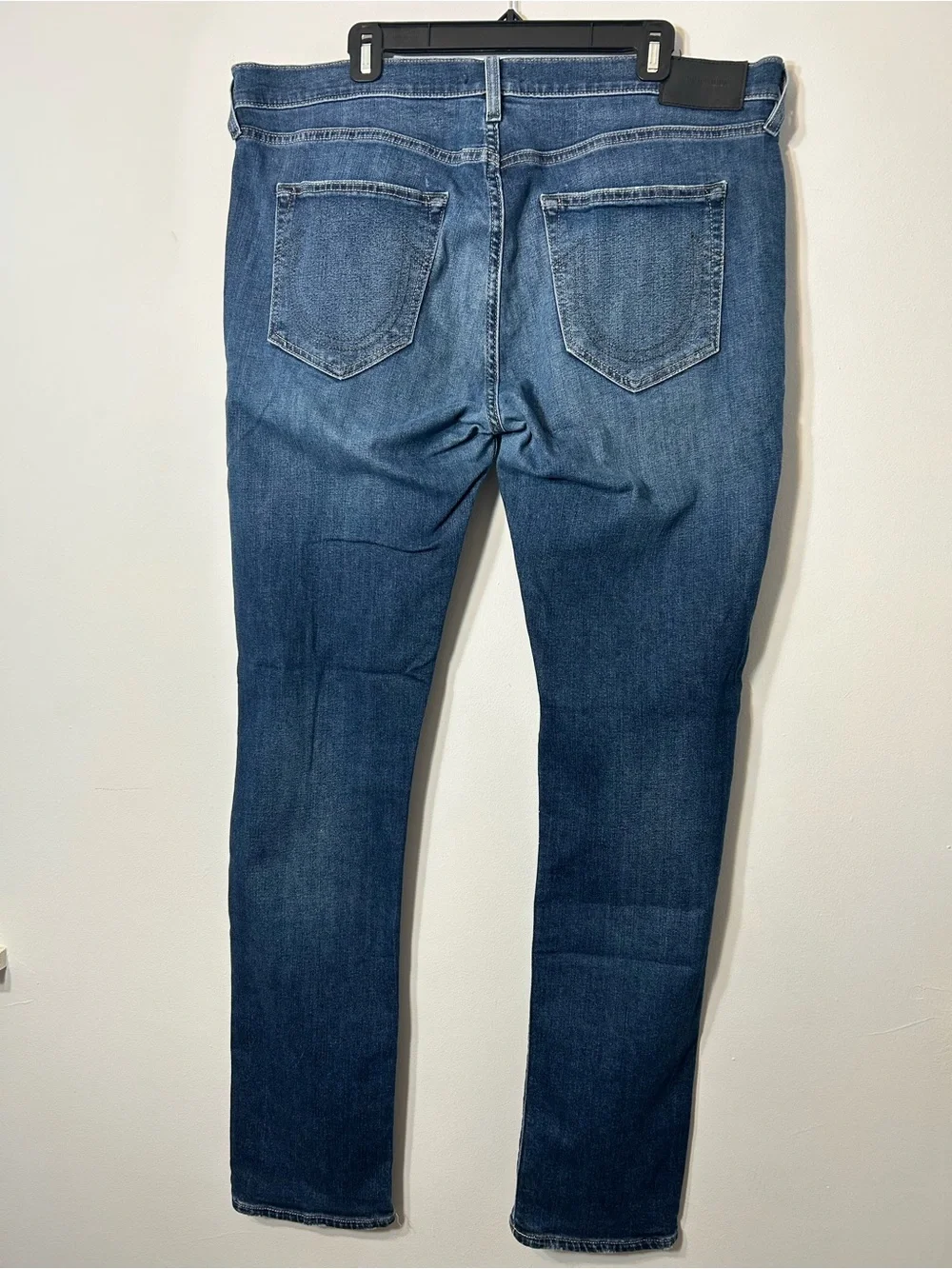 Men’s True Religion Rocco Relaxed Skinny Jeans Dark Wash Size 38
